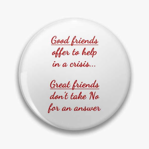 Item preview, Good friends, great friends (Red-White) - designed and sold by Printerially.