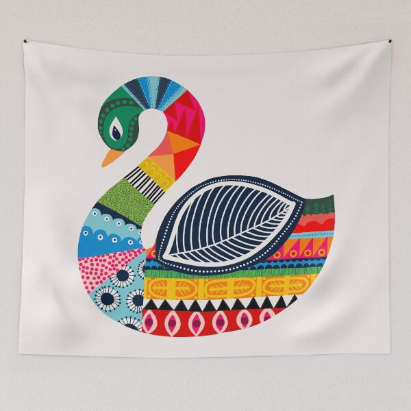 Item preview, Rainbow Swan designed and sold by ToEllaBloom.