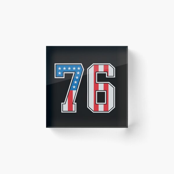Item preview, 76 American Lucky Number Seventy-six United States Flag designed and sold by Urosek.