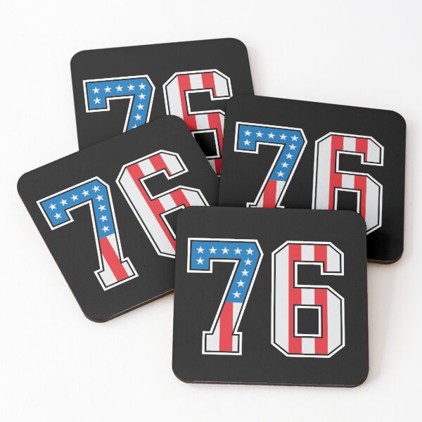 Item preview, 76 American Lucky Number Seventy-six United States Flag designed and sold by Urosek.