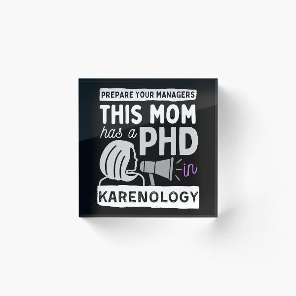 Aperçu de l'œuvre Cette maman a un doctorat en karénologie créée et vendue par ShadowGrey.