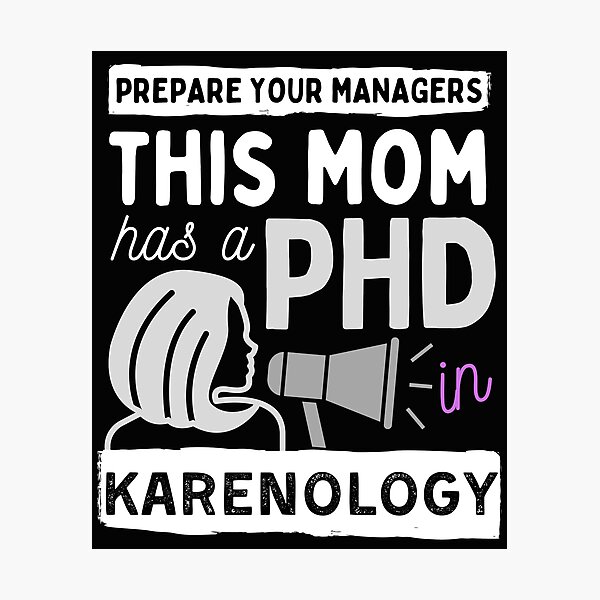 Aperçu de l'œuvre Cette maman a un doctorat en karénologie créée et vendue par ShadowGrey.