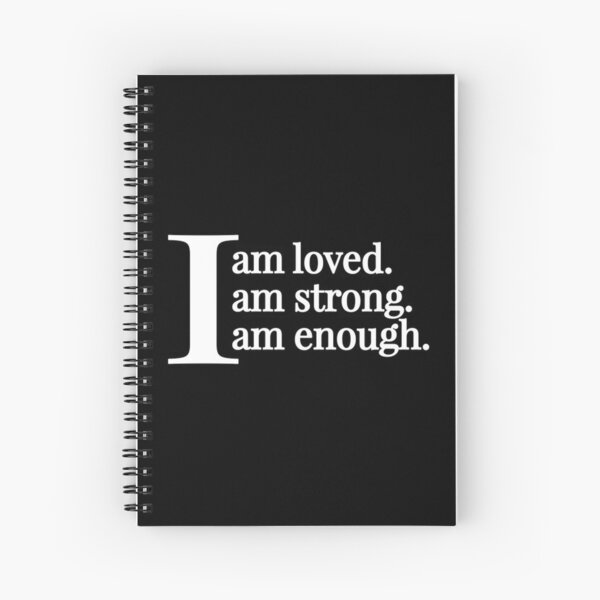 Item preview, I am loved | I am strong | I am enough designed and sold by Swirlstache.