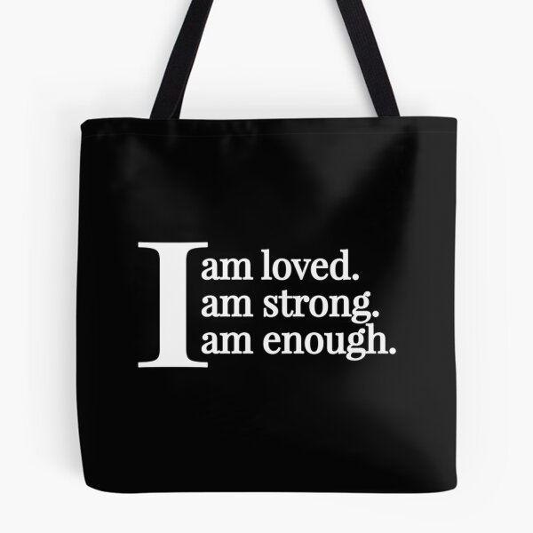 Item preview, I am loved | I am strong | I am enough designed and sold by Swirlstache.