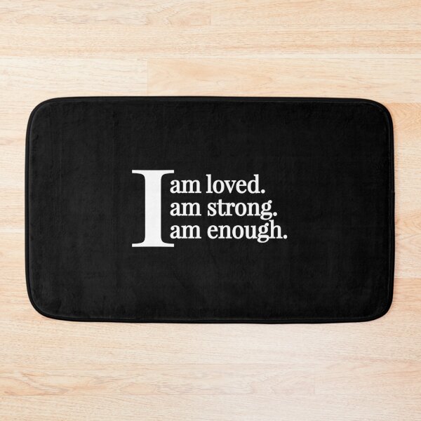 Item preview, I am loved | I am strong | I am enough designed and sold by Swirlstache.
