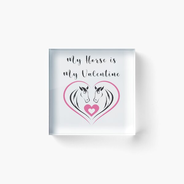 Item preview, My Horse is My Valentine Gift Ideas for men women and all lovers Hores designed and sold by Dadya.