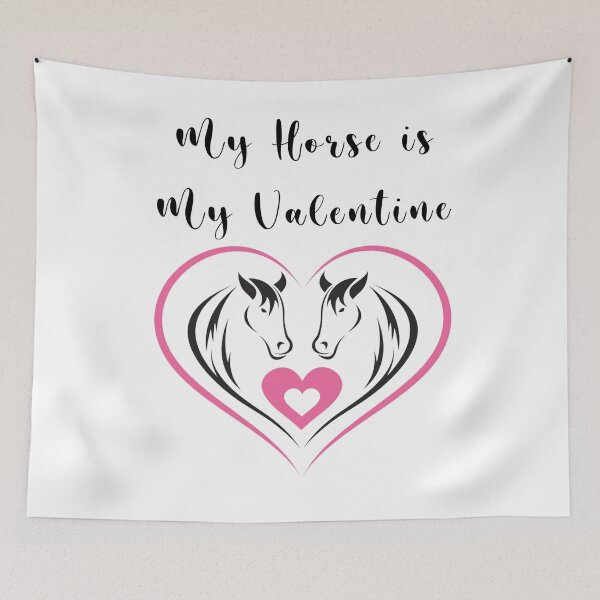 Item preview, My Horse is My Valentine Gift Ideas for men women and all lovers Hores designed and sold by Dadya.