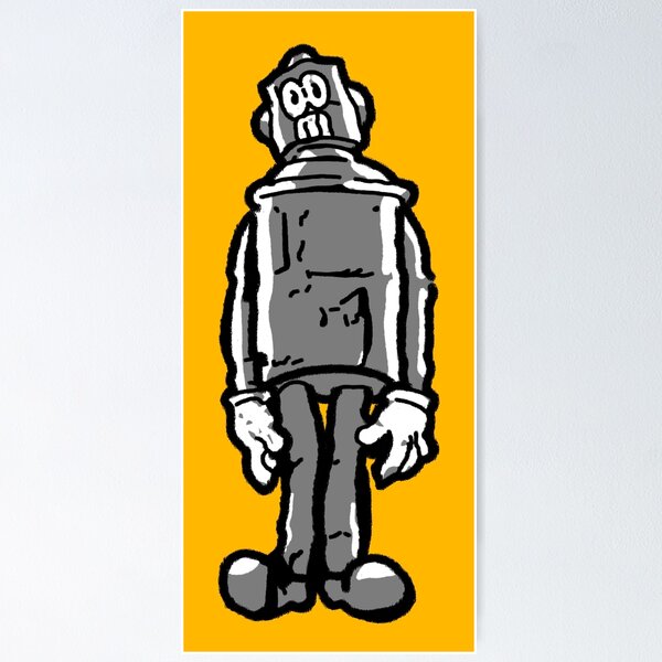 Item preview, Graffiti CP Robot designed and sold by NoirPineapple.