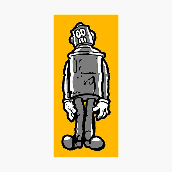 Item preview, Graffiti CP Robot designed and sold by NoirPineapple.