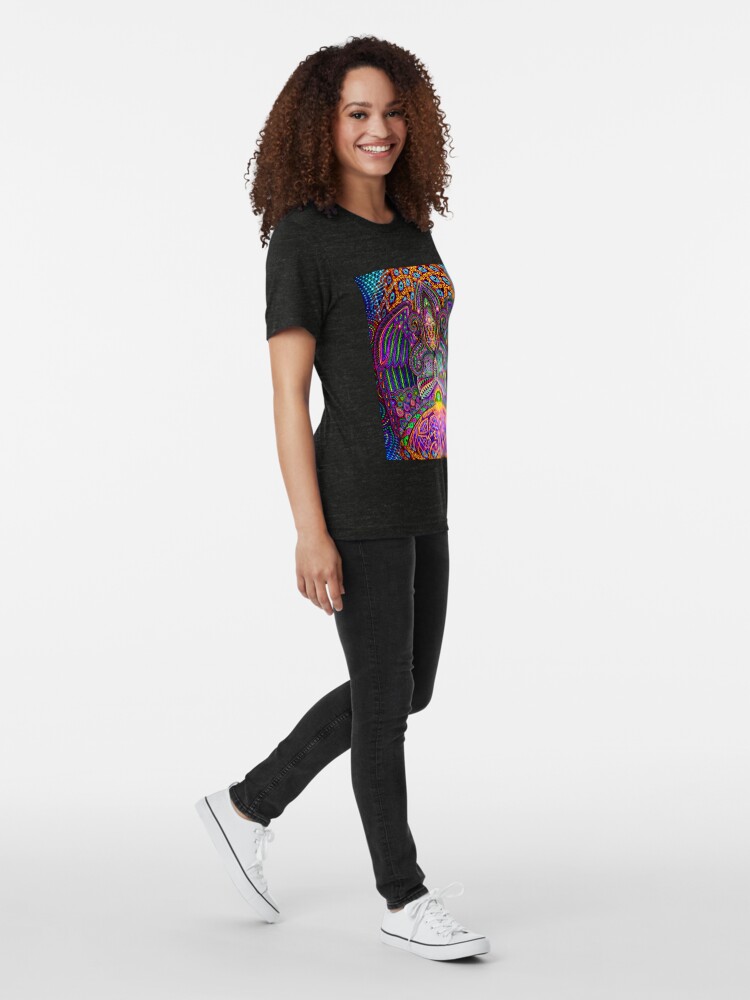 Alternate view of The God Source Tri-blend T-Shirt