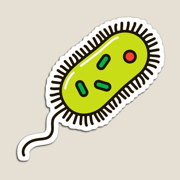 Item preview, Bacterium Artwork designed and sold by Noon-Stickers.