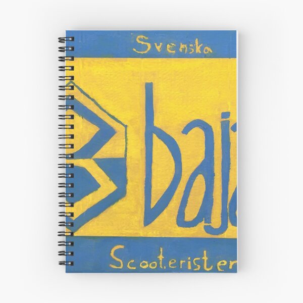 Item preview, Logo of the Swedish Bajaj Scooterists handmade designed and sold by Janne-Hagnell.