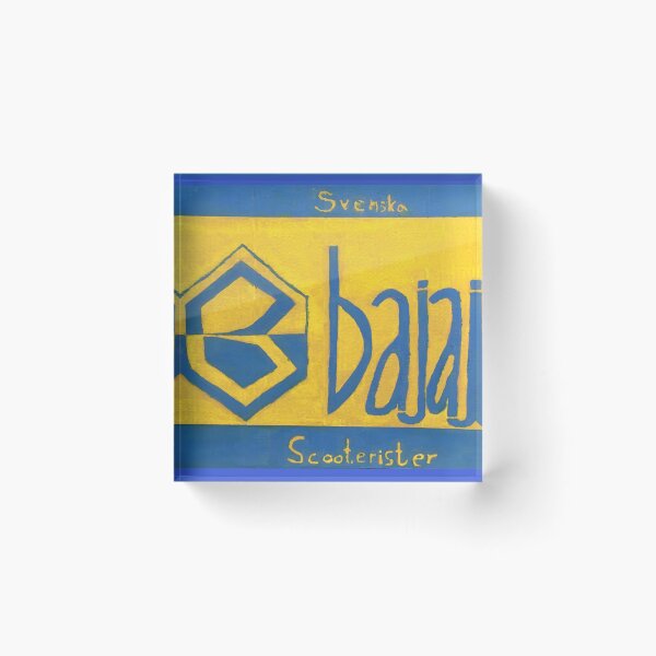 Item preview, Logo of the Swedish Bajaj Scooterists handmade designed and sold by Janne-Hagnell.