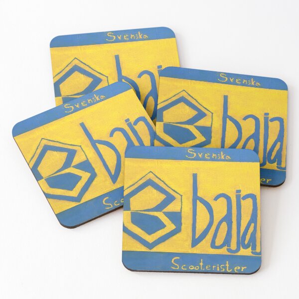 Item preview, Logo of the Swedish Bajaj Scooterists handmade designed and sold by Janne-Hagnell.