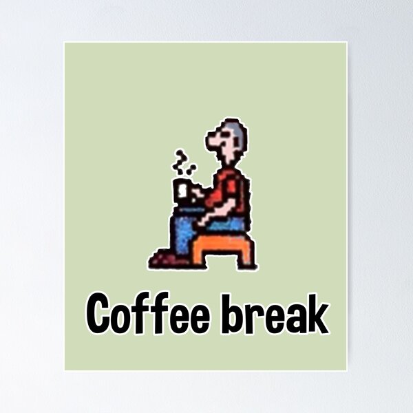 Artikelvorschau, Kaffeepause ... Kaffeepause ... entworfen und verkauft von AtelierFafard.