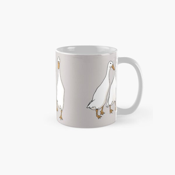 Group of three white runner long ducks Classic Mug
