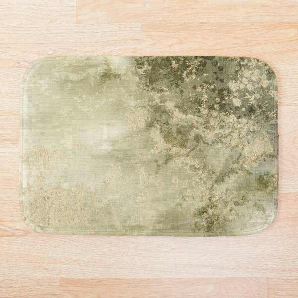 Item preview, Olive Green & Gold Abstract Watercolor 09 designed and sold by Bridax.