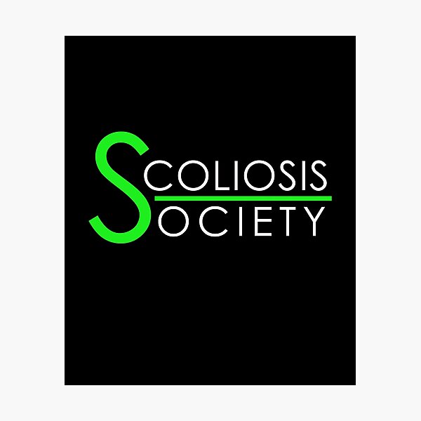 Item preview, Scoliosis society designed and sold by mederDESIGNS.