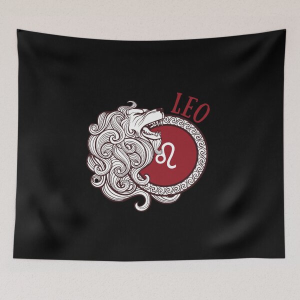 Item preview, Leo Lion Astrology designed and sold by BodhiCrave.