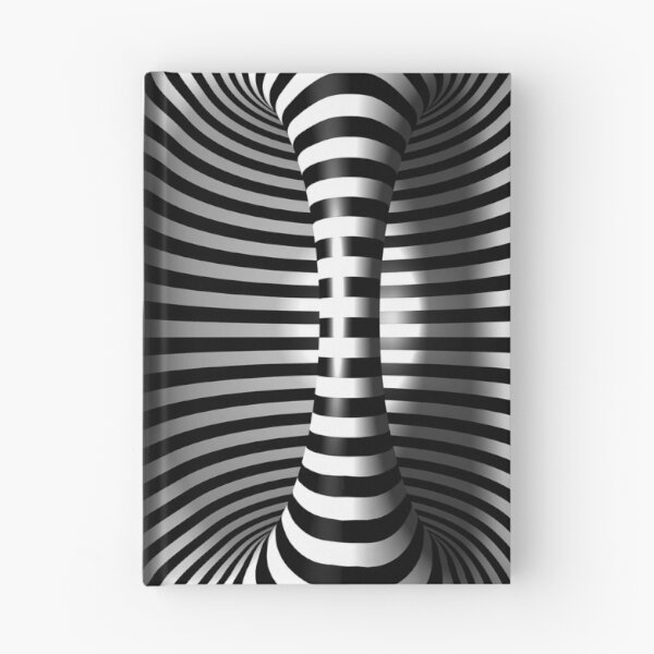 Aperçu de l'œuvre Illusion d'optique d'un cylindre tore 3D à l'intérieur de hauts, de boîtiers, d'affiches, etc. créée et vendue par YourIllusion.