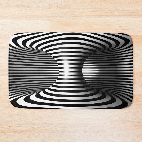 Item preview, Optical Illusion of a 3d Torus Cylinder inside tops, cases, posters, etc. designed and sold by YourIllusion.
