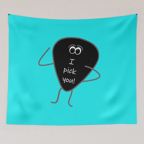 Item preview, I Pick You- Funny Guitar Pick designed and sold by Timeforplay.