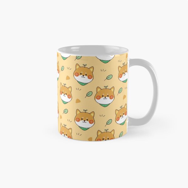 Item preview, Cute Shiba Inu Dogs Pattern designed and sold by tridentfoundry.