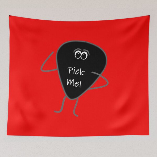 Item preview, Pick Me! Funny Guitar Pick designed and sold by Timeforplay.