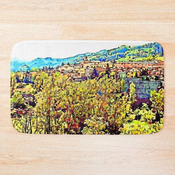 Item preview, Fognano: wood and cityscape designed and sold by Giuseppe Cocco.
