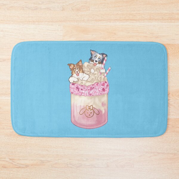 Item preview, Red tri and blue Merle Aussies - freyaspack commission designed and sold by Ivy Fox Illustration.