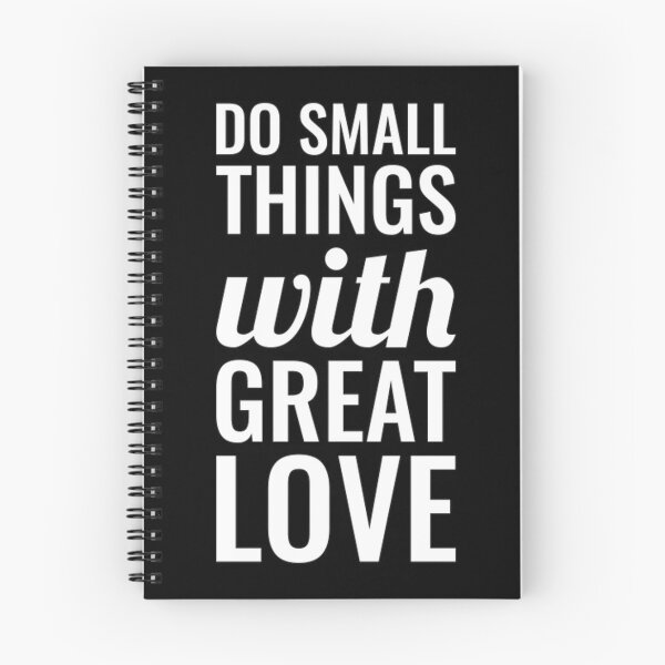 Item preview, Do small things with great love designed and sold by Swirlstache.