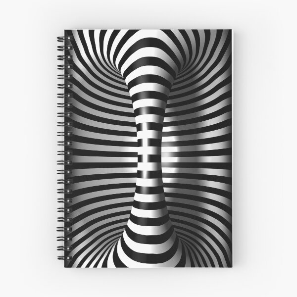 Item preview, Optical Illusion of a 3d Torus Cylinder inside tops, cases, posters, etc. designed and sold by YourIllusion.