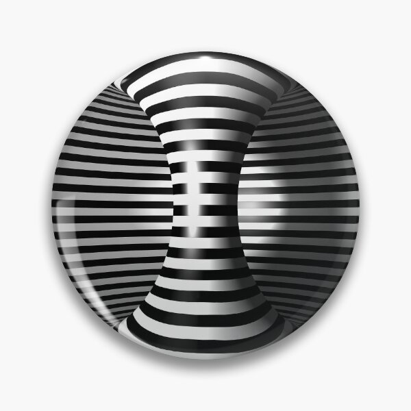 Item preview, Optical Illusion of a 3d Torus Cylinder inside tops, cases, posters, etc. designed and sold by YourIllusion.