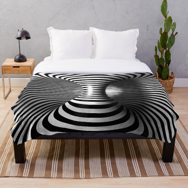 Aperçu de l'œuvre Illusion d'optique d'un cylindre tore 3D à l'intérieur de hauts, de boîtiers, d'affiches, etc. créée et vendue par YourIllusion.