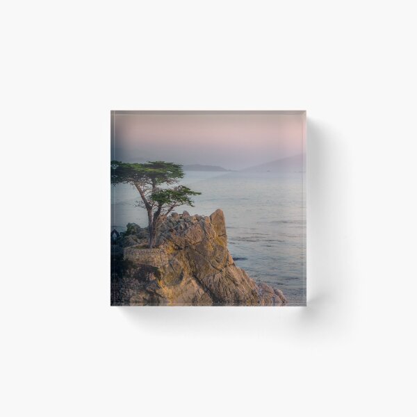 Item preview, The Lone Cypress at Sunset designed and sold by Ian Christopher.