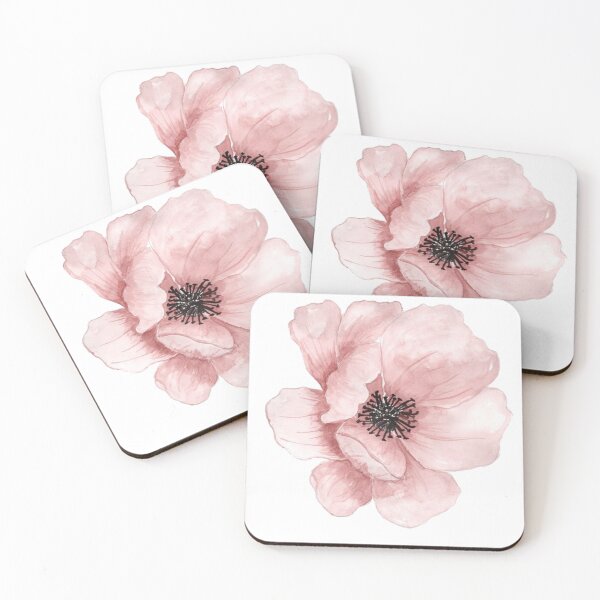 Item preview, Pink and black flower designed and sold by Sticker Store.