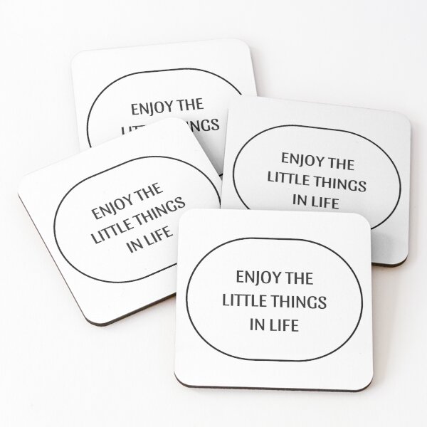 Item preview, Enjoy the little things in life designed and sold by Swirlstache.