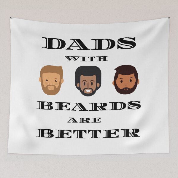 Item preview, DADS WITH BEARDS ARE BETTER ( UNITED EDITION ) designed and sold by Skeelo702.