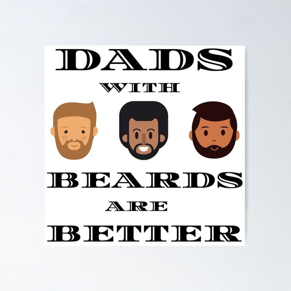 Item preview, DADS WITH BEARDS ARE BETTER ( UNITED EDITION ) designed and sold by Skeelo702.