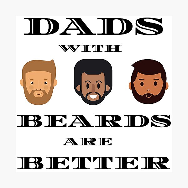 Item preview, DADS WITH BEARDS ARE BETTER ( UNITED EDITION ) designed and sold by Skeelo702.