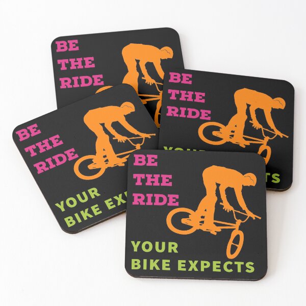 Item preview, Be the ride your bike expects desin | ride a bike | love my bicycle featuring orange bicycle rider designed and sold by TatianaLG.