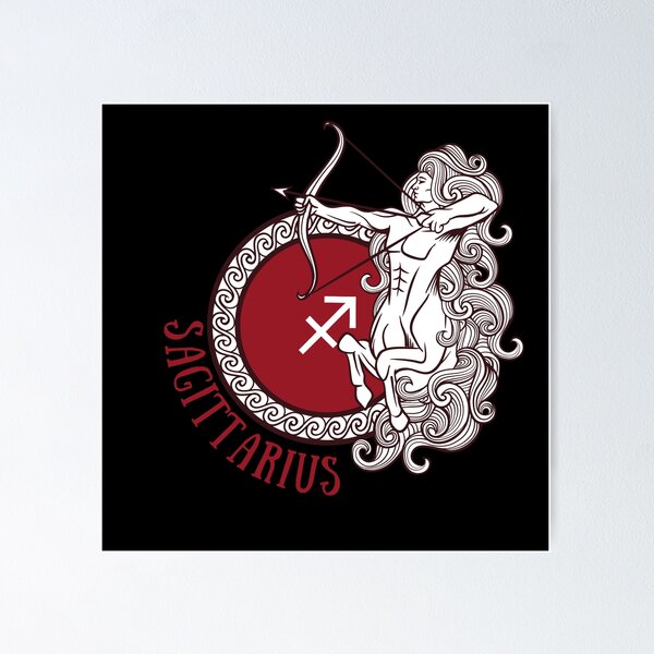 Item preview, Sagittarius Centaur Astrology Gift designed and sold by BodhiCrave.