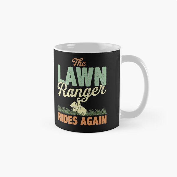 Item preview, The Lawn Ranger Rides Again Funny Gardening Mowing Lover Gift Lawn Mover Design designed and sold by alenaz.