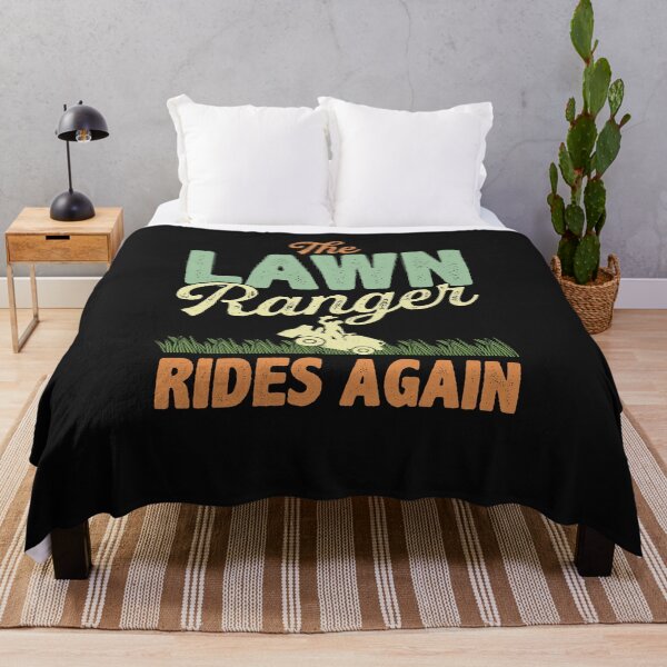 Item preview, The Lawn Ranger Rides Again Funny Gardening Mowing Lover Gift Lawn Mover Design designed and sold by alenaz.