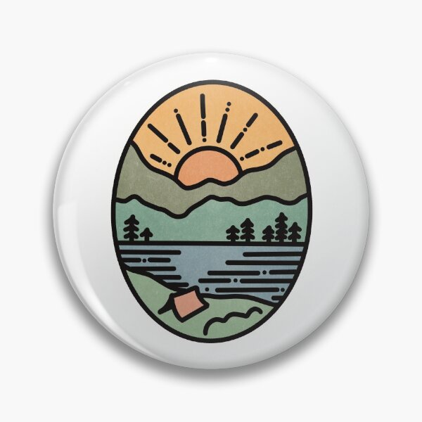 Item preview, Camping Mountain Sunset designed and sold by itsabbydoodles.