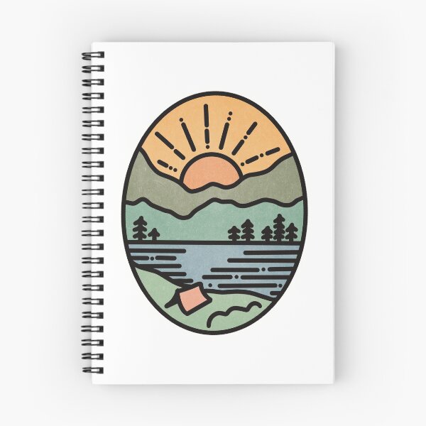 Item preview, Camping Mountain Sunset designed and sold by itsabbydoodles.