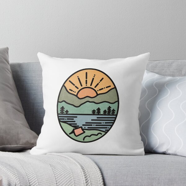 Item preview, Camping Mountain Sunset designed and sold by itsabbydoodles.