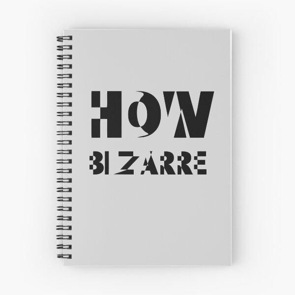 Item preview, How Bizarre Gray designed and sold by DamaliePierre.