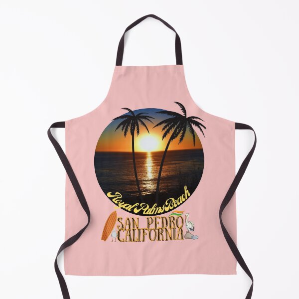 Item preview, San Pedro California Sunset Royal Palms Beach designed and sold by concettaellis.