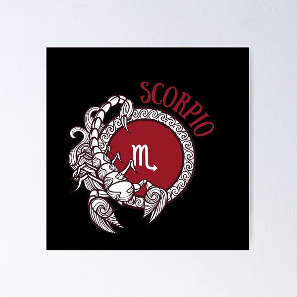 Item preview, Scorpio Scorpion Astrology Gift designed and sold by BodhiCrave.